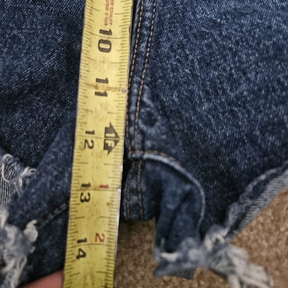 KanCan Denim Shorts Distressed High-Waisted 11/29 - Picture 6 of 6